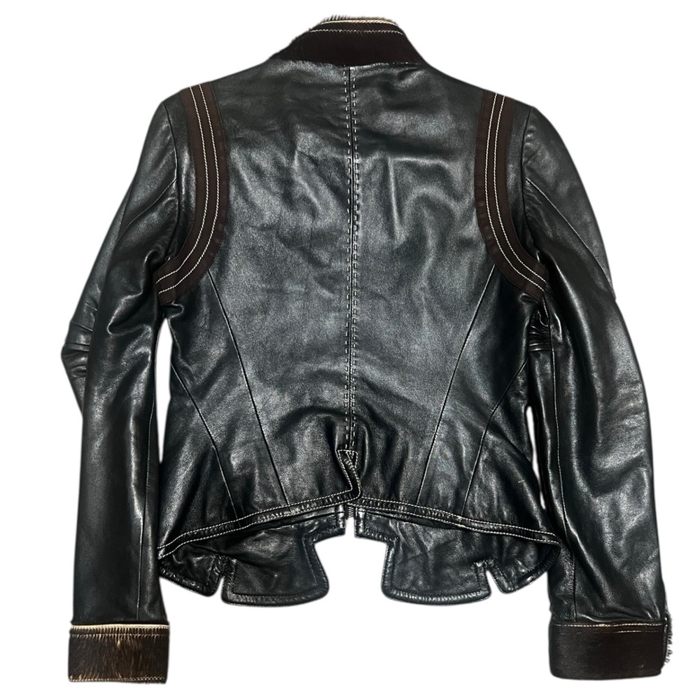 Calf hair+ Leather Jacket… it’s a banger! 🔥 - Picture 11 of 11